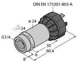 Turck Drucktransmitter 1 St. PT1.5V-2001-U1-DA91