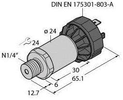 Turck Drucktransmitter 1 St. PT100R-2003-IX-DA91