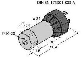 Turck Drucktransmitter 1 St. PT5000PSIG-2018-I2-DA91