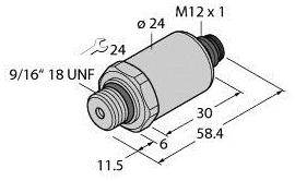 Turck Drucktransmitter 1 St. PT3000PSIG-2021-I2-H1144/X