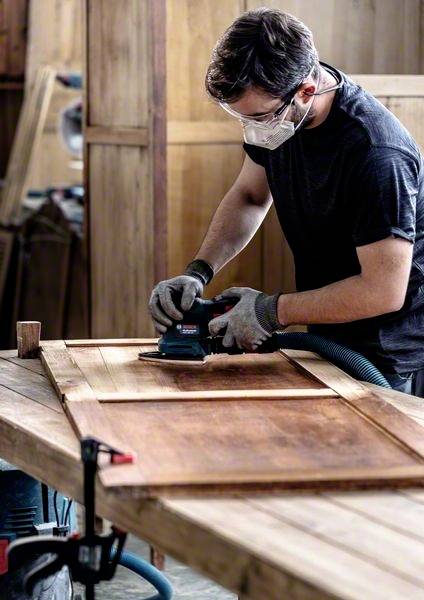 Bosch Accessories 2608901629 Schleifnetz für Schwingschleifer Körnung (num) 180 (L x B) 115mm x 107mm 50St.