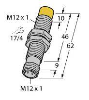 Turck Induktiver Sensor nicht bündig NI5-M12-LIU-H1141