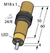 Turck Induktiver Sensor nicht bündig NI8-S18-AZ3X