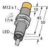 Turck Induktiver Sensor nicht bündig NPN, Schließer NI8U-EM12-AN6X