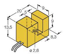 Turck Induktiver Sensor NAMUR SI5-K09-Y1