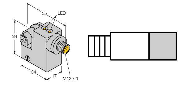 Turck Magnetfeldsensor PNP BIM-IKM-AP6X2-H1141/S34