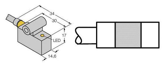 Turck Magnetfeldsensor NPN BIM-IKT-AN6X
