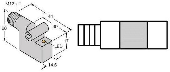 Turck Magnetfeldsensor NPN BIM-IKT-AN6X-H1141