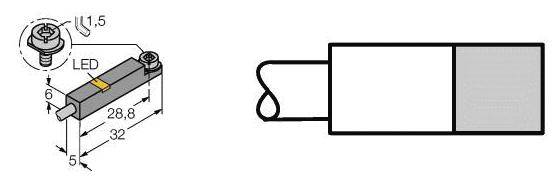 Turck Magnetfeldsensor NAMUR BIM-INT-Y1X
