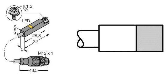 Turck Magnetfeldsensor NAMUR BIM-INT-Y1X-H1141