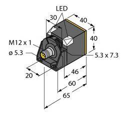 Turck Induktiver Sensor nicht bündig NI35U-CK40-AD4X-H1144