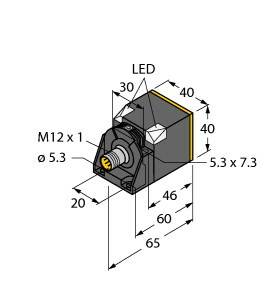 Turck Induktiver Sensor nicht bündig NI35U-CK40-AD4X-H1144