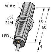 Turck Induktiver Sensor bündig BI5U-M18M-AD4X