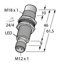 Turck Induktiver Sensor nicht bündig NI10U-MT18M-AD4X-H1144