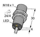 Turck Induktiver Sensor bündig BI7-G18K-AD4X