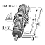 Turck Induktiver Sensor bündig PNP, Schließer BI8-M18-AP6X