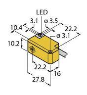 Turck Induktiver Sensor bündig BI2-Q10S-AZ31X