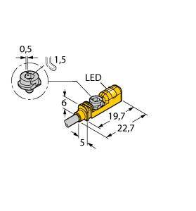 Turck Magnetfeldsensor PNP BIM-UNTK-AP7X