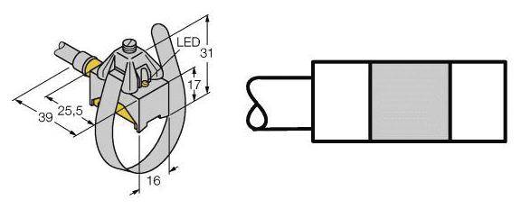 Turck Magnetfeldsensor PNP BIM-KST-AP6X