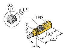 Turck Magnetfeldsensor PNP BIM-UNTK-AP6X