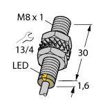 Turck Induktiver Sensor bündig PNP, Schließer BI3U-EM08-AP6X