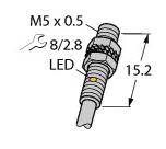 Turck Induktiver Sensor bündig PNP, Schließer BI1-EG05K-AP6X