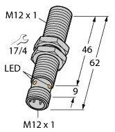 Turck Magnetfeldsensor PNP BIM-EM12E-AP6X-H1141/S1751