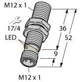 Turck Induktiver Sensor bündig NPN, Schließer BI4-M12-AN6X-H1141