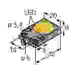 Turck Induktiver Sensor bündig PNP, Schließer BI5-Q08-AP6X2-V1131/S34