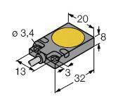 Turck Induktiver Sensor bündig BI7-Q08-LIU