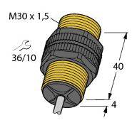 Turck Induktiver Sensor nicht bündig NAMUR NI15-P30-Y1/S100