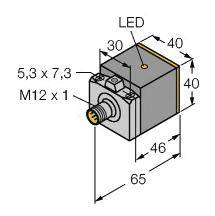 Turck Induktiver Sensor nicht bündig NAMUR NI20-CK40-Y1X-H1141