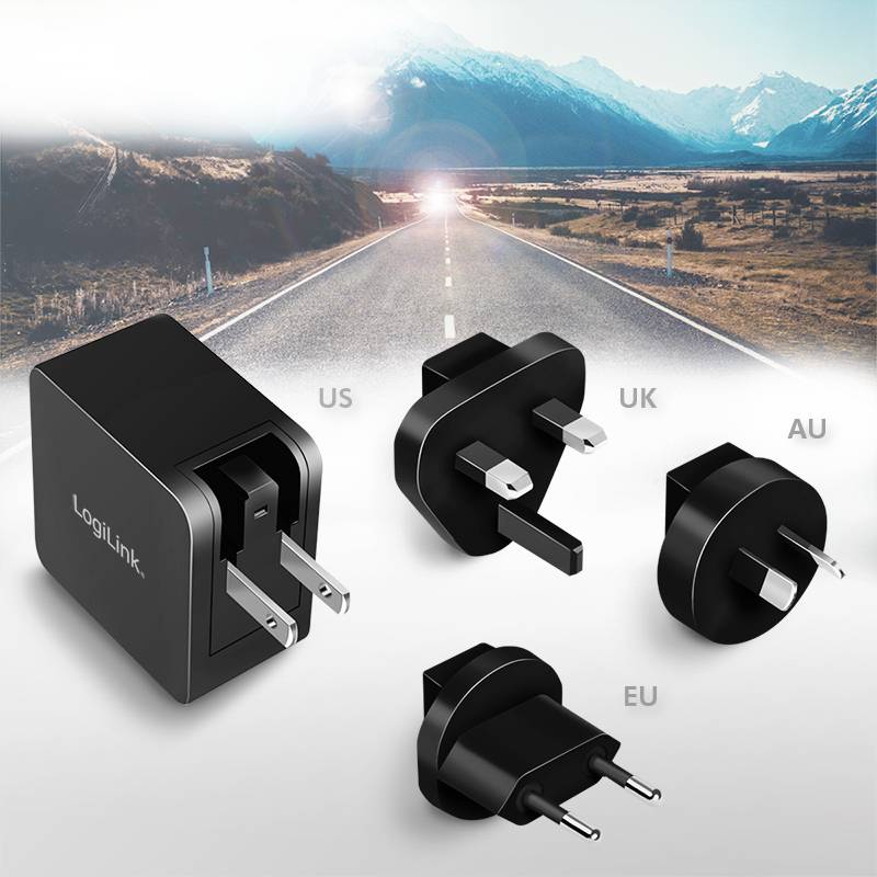 LogiLink PA0302 Reiseadapter PA0302