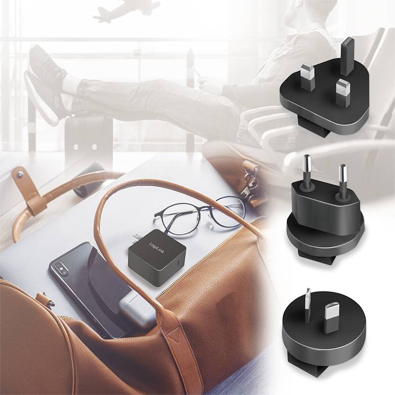 LogiLink PA0302 Reiseadapter PA0302