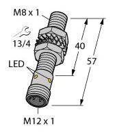 Turck Induktiver Sensor bündig NPN, Schließer BI1,5-EG08-AN6X-H1341