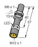 Turck Induktiver Sensor bündig PNP, Schließer BI1,5U-EGT08-AP6X-H1341