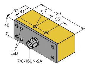 Turck Induktiver Sensor nicht bündig NI30-Q130-ADZ30X2-B1131
