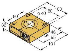 Turck Induktiver Sensor NI40R-