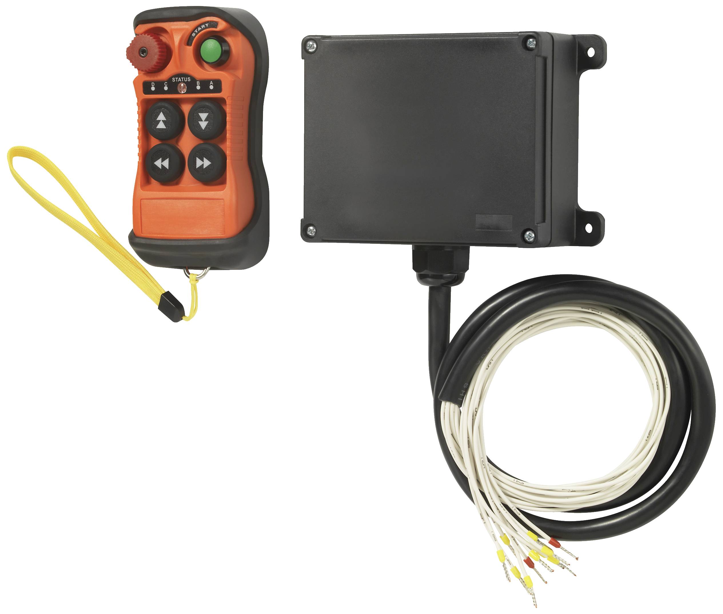 TRU COMPONENTS TC-11331320 Industrielle Funkfernsteuerung 4-Kanal 10 - 30V