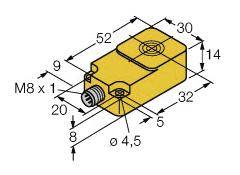 Turck Induktiver Sensor bündig BI10-Q14-LIU-V1141