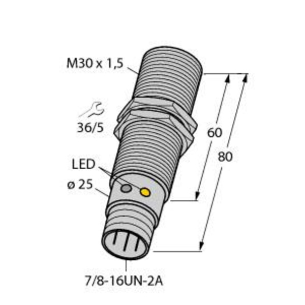 Turck Induktiver Sensor bündig BI10U-G30-ADZ30X2-B1131