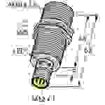 Turck Induktiver Sensor bündig PNP, Wechsler BI10U-M30-VP4X-H1141