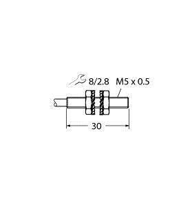 Turck Induktiver Sensor bündig NAMUR BI1-EG05-Y1