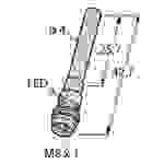 Turck Induktiver Sensor bündig NPN, Schließer BI1-EH04-AN6X-V1331
