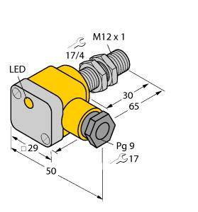 Turck Induktiver Sensor bündig NAMUR BI2-EG12SK-Y1X