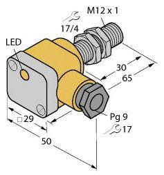 Turck Induktiver Sensor bündig NAMUR BI2-G12SK-Y1X