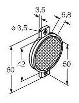 Turck Reflektor BRT-42A 3045005 1St.