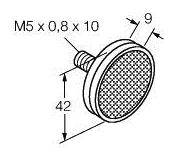 Turck Reflektor BRT-42D 3045006 1St.