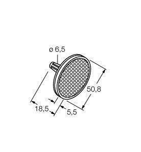 Turck Reflektor BRT-50R 3049814 1St.