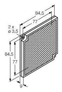 Turck Reflektor BRT-77X77C 3049816 1St.